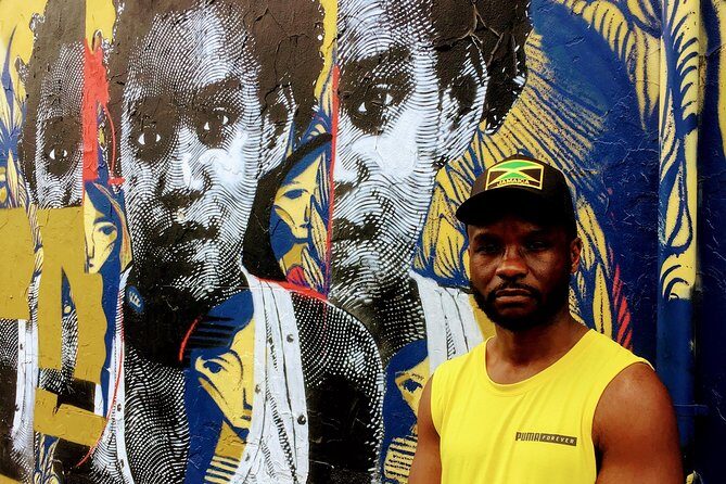African Heritage: Gastronomy and Musicality Experience - Eduardo Kobra mural: ancient ancestry painted large