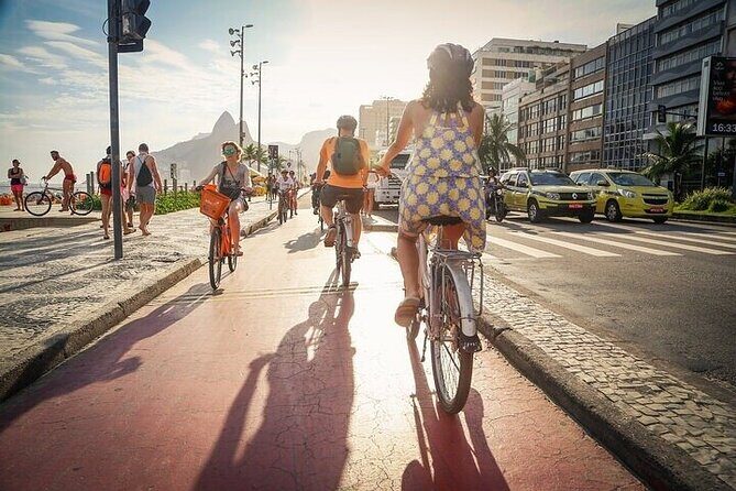 Bike Tour Of Rio – Beaches and Lagoon - Copacabana Beach: riding the full-famous coastline