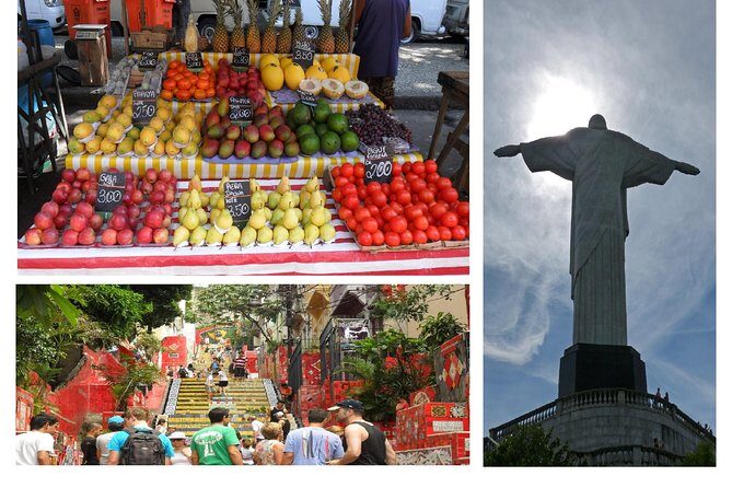 Christ, St. Teresa, Selaron & Farmers Market. 6 Hours Tour. - From Paineiras to Christ: The Corcovado Experience in Plain English