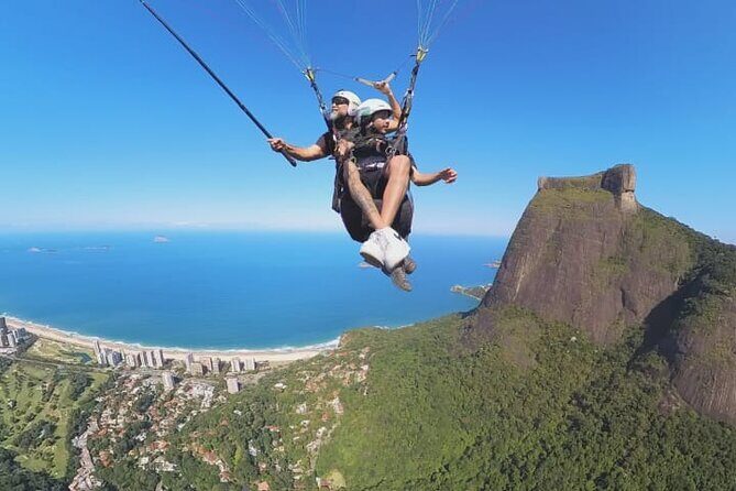 Double flight from Parapente in Pietra Bonita in Rio de Janeiro - What Odilon (and This Crew) Adds to Your Flight