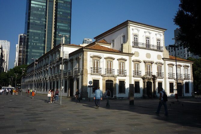 Downtown Ancient Rio Tour with Hotel pick-up and drop-off - Stop 2: Theatro Municipal do Rio de Janeiro (1909) from the outside first