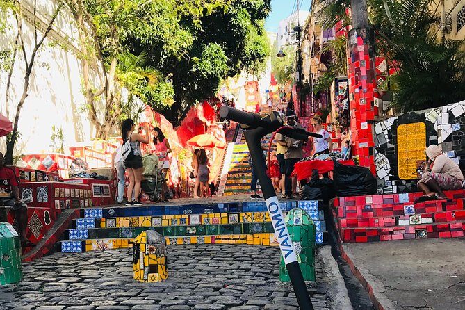 E-Scooter Ride: Lapa + Santa Teresa + Selaron Stairs - Escadaria Selaron: Iconic Stairs, Built-In Time to Enjoy Them