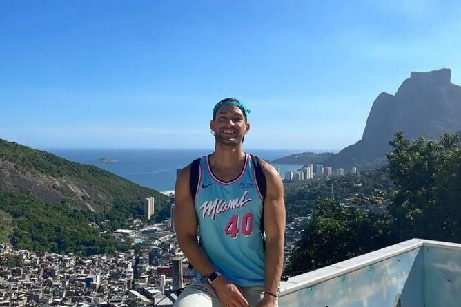 Explore the history and culture of Favela da Rocinha - Riding up by motorcycle: the view is the headline