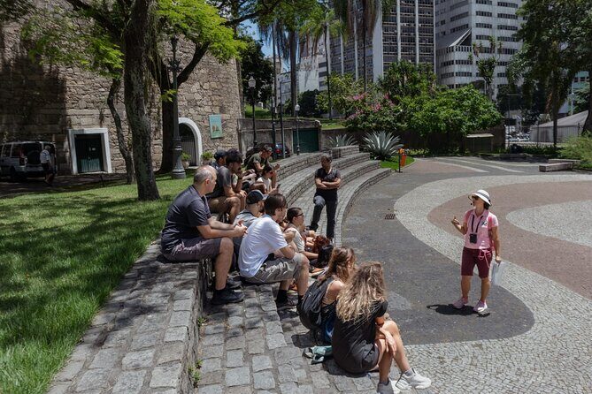 Explore the Women Behind the Monuments - Largo da Carioca: the first water fountain story and a women’s group narrative