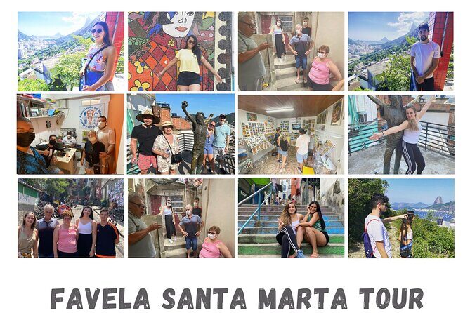 Favela Santa Marta Tour - Michael Jackson Statue and Craft Stops: A Strange Landmark With Real Local Life