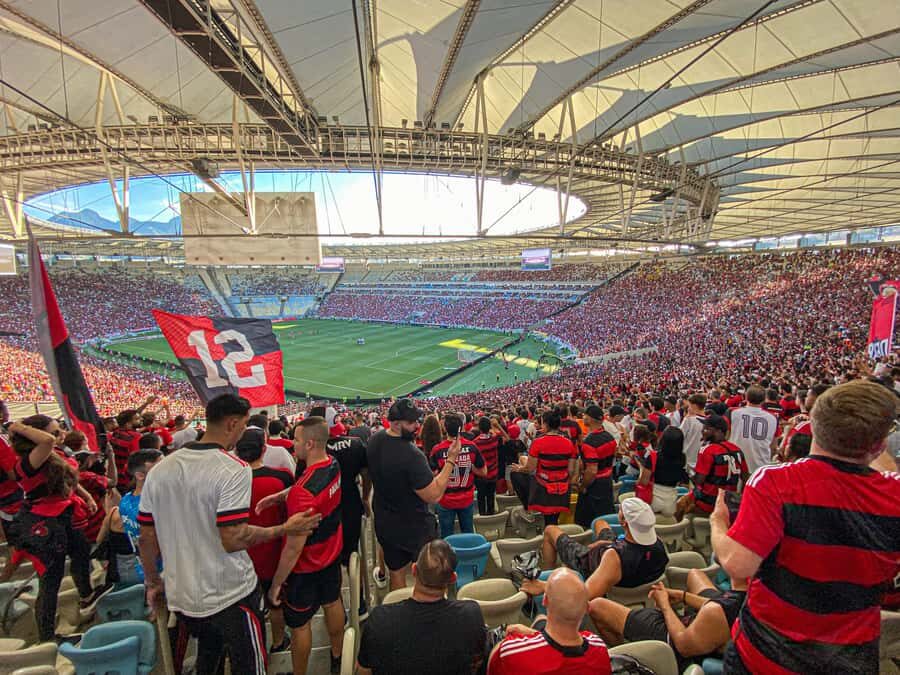 Flamengo Game Experience at the Maracanã Stadium - The pre-match bar stop: beer, snacks, and real fan talk