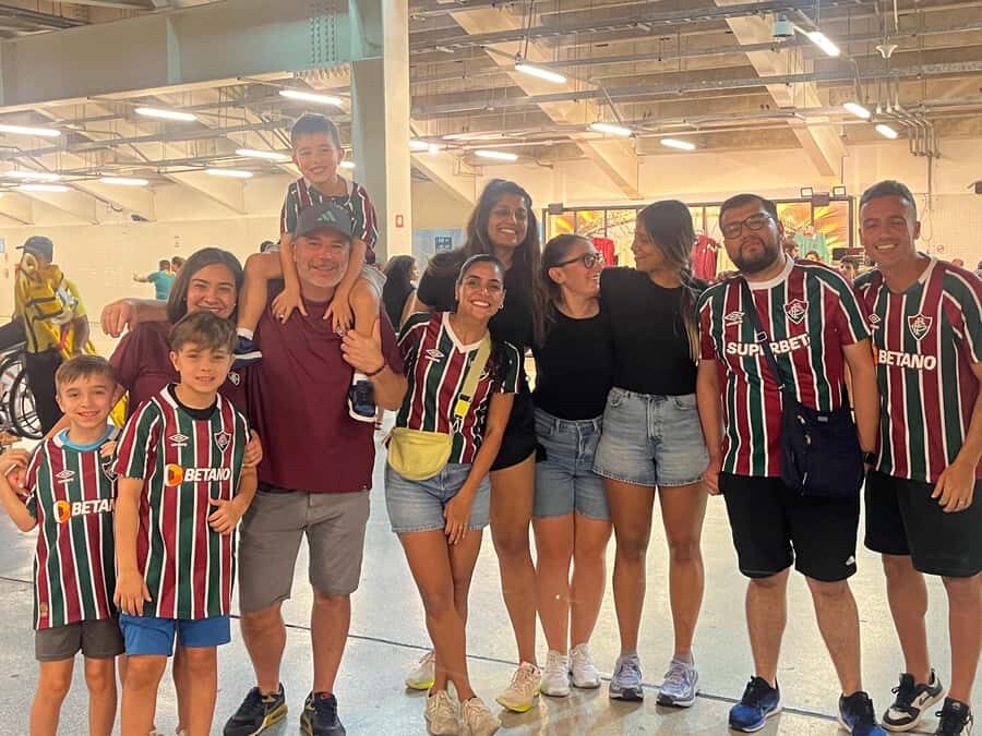 Fluminense Football Match at Maracanã with Local Hosts - After the match: leaving smoothly with the whole group