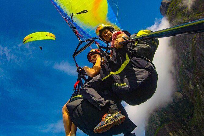 Fly from Paragliding in Rio de Janeiro - Where you start: Rio Centro de Voo Livre to the launch in the park