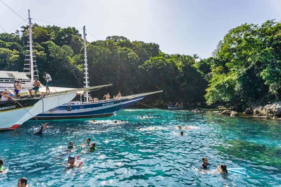 From Rio de Janeiro: Angra dos Reis Boat Trip with Lunch - Snorkeling and Fish Viewing: What You Can Expect (and What Not to)