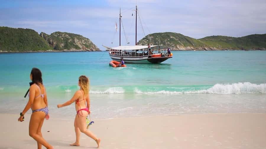 From Rio de Janeiro: Arraial do Cabo Boat Trip with Lunch - The Schooner Ride: Four Swim Stops and the Blue Groot View
