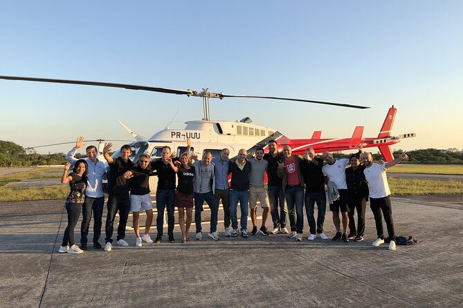 Helicopter Tour in Rio de Janeiro - 20 minutes - Barra da Tijuca and Joatinga: long beach energy plus surf spots