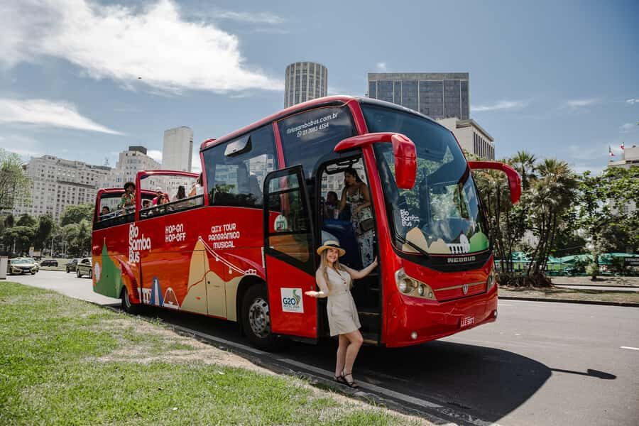 Hop-ON Hop-OFF Sightseeing Bus in Rio de Janeiro - Rio Samba Bus - Price and value: $30 for a whole-day sightseeing tool