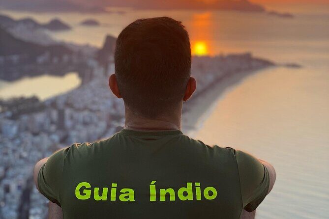Morro Two Brothers Trail, during the day and sunset in Vidigal - Praça do Vidigal meeting point and the mototaxi/van ride to the trail start
