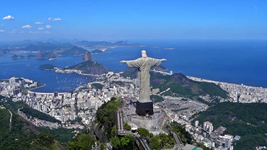 One Day in Rio: Full-Day Rio de Janeiro City Tour - Corcovado Mountain and Christ the Redeemer: the “Rio map” moment