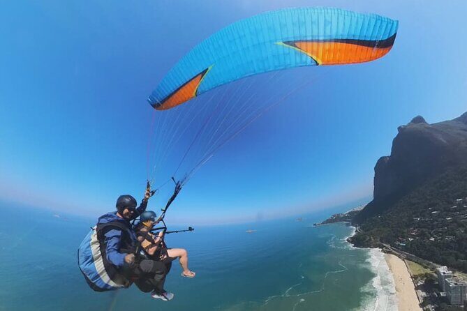 Paragliding in Rio de Janeiro - Landing Back at São Conrado Beach
