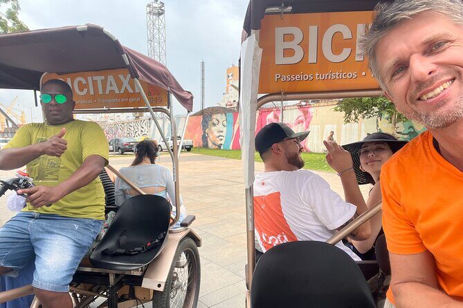 Pedicab Tour of the Historical City Centre in Rio De Janeiro - Getting Oriented at Praça Floriano and the Municipal Theater Start