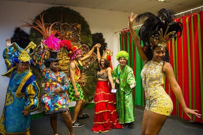 Rio Carnival Experience at Backstage of Carnaval Factory (Pick-up included) - Pickup, transport, and the small-group advantage