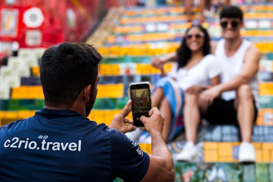 Rio: Christ the Redeemer & Selarón Steps Half-Day Tour - Santa Teresa to Lapa: the neighborhood change you’ll feel immediately