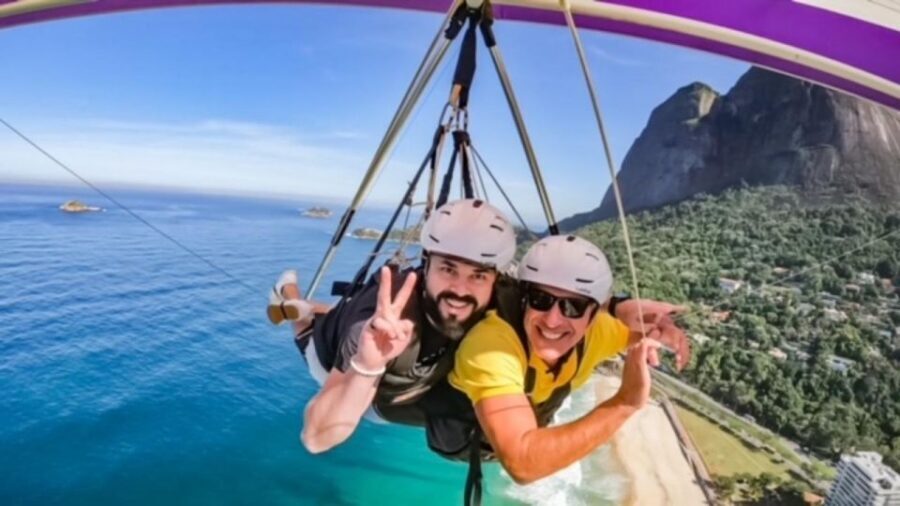 Rio de Janeiro: Hang gliding adventure - The thrill factor: adrenaline, but with a real safety structure