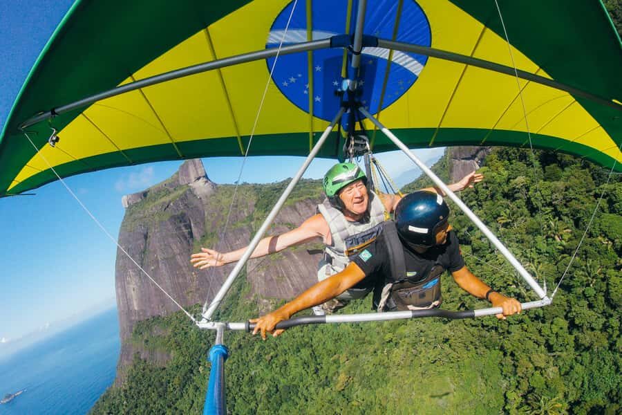 Rio de Janeiro: Hang Gliding Tandem Flight - Pedra Bonita: why Rio looks different when you’re flying