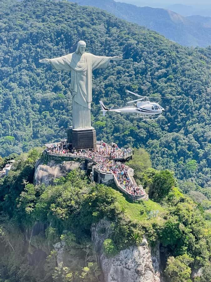 Rio de Janeiro: Helicopter Flight Christ the Redeemer 30 min - Copacabana Fort and Copacabana Beach: The Classic Sweep