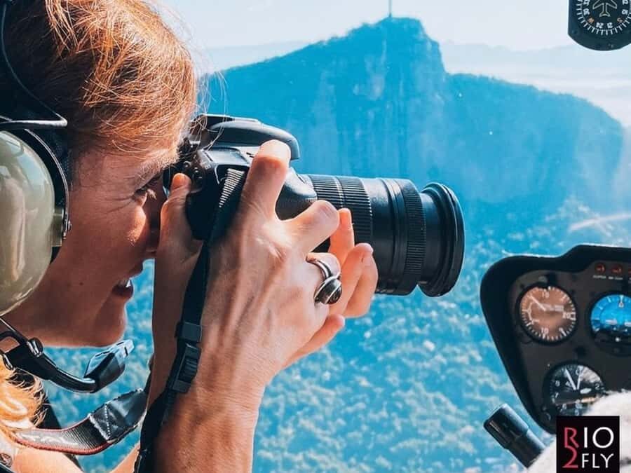 Rio De Janeiro Helicopter Flight Tour - Sugarloaf Mountain from the sky: sharper angles than you get on land