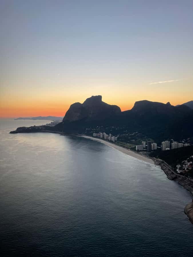 Rio De Janeiro Helicopter Flight Tour - Copacabana’s shoreline and the Atlantic’s energy overhead