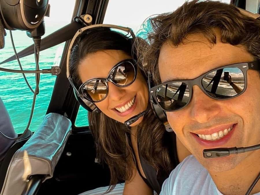 Rio De Janeiro Helicopter Flight Tour - Christ the Redeeder aerial pass: the view without the ground-game chaos