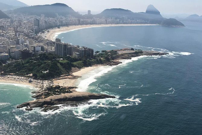 Rio de Janeiro Helicopter Tour - Christ the Redeemer - Where you fly from: Heliponto da Lagoa Rodrigo de Freitas