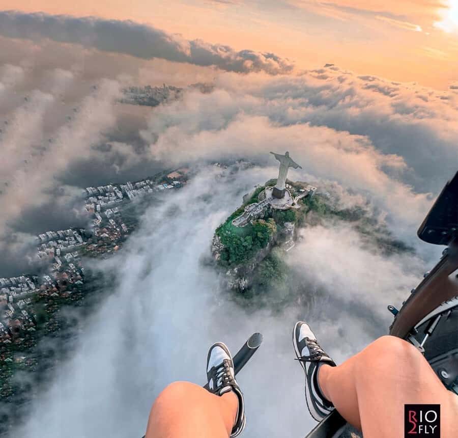 Rio de Janeiro Helicopter Tour | DOORS OFF - Copacabana and Sugarloaf Mountain: extra famous views you may catch