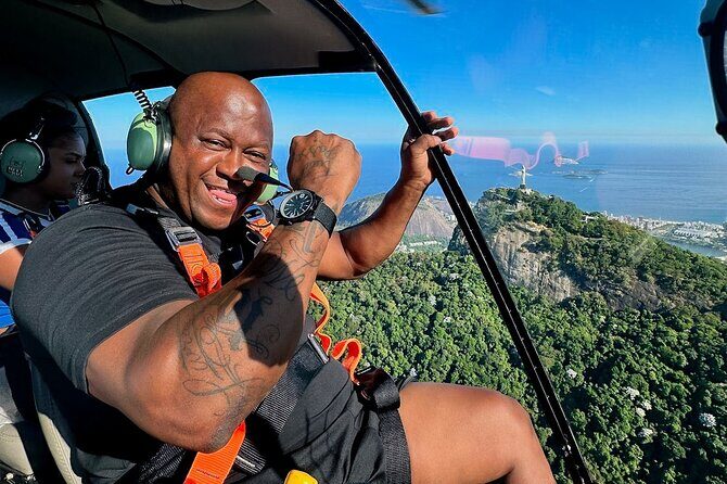 Rio de Janeiro: Helicopter Tour Without Doors at Christ the Redeemer - Your Aerial Route: Beaches to Christ the Redeemer in One Loop