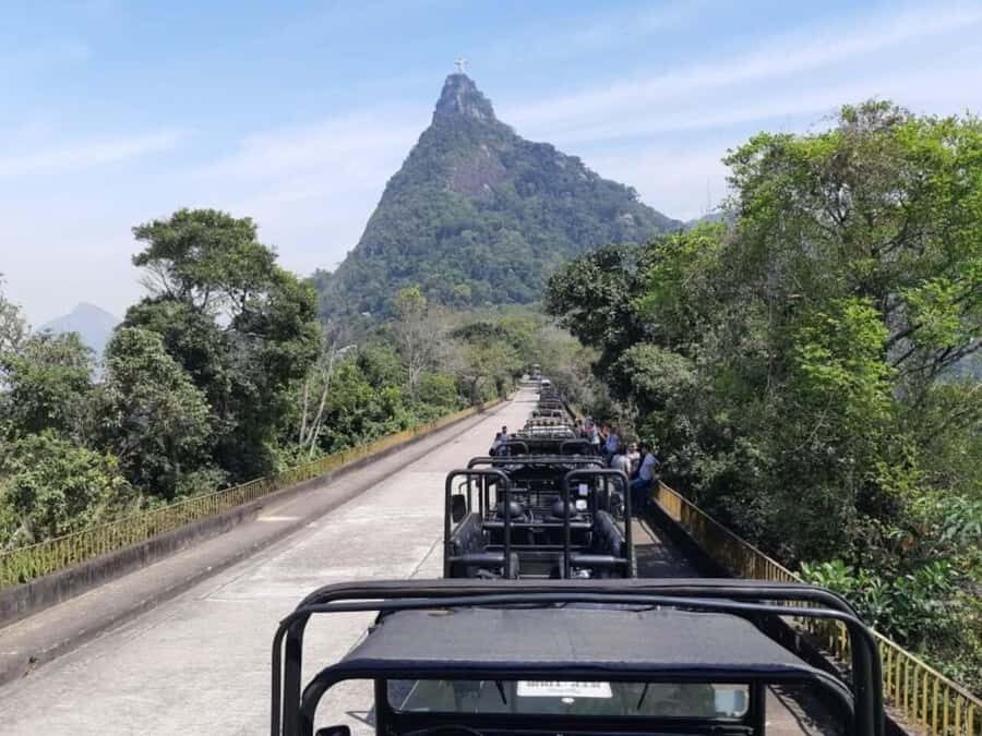 Rio de Janeiro: Jeep Tour Christ the Redeemer + Sugar Loaf - The open Jeep detail: Comfort, weather, and photo angles