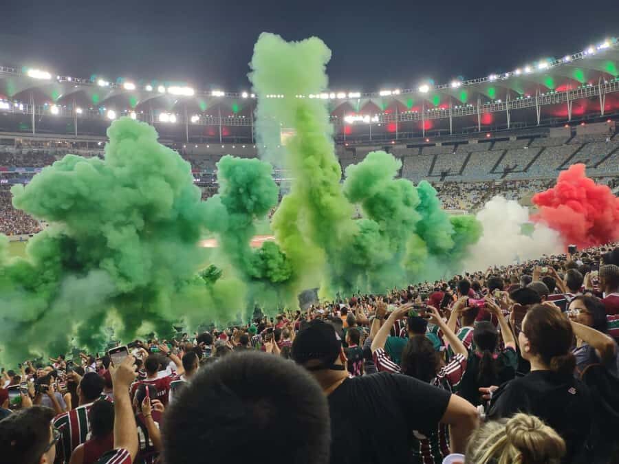 Rio de Janeiro: Maracanã Stadium Match Ticket with Drink - Match-Time in the Stands: Flamengo or Fluminense Energy Up Close