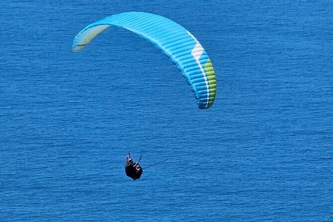 Rio de Janeiro : Paragliding Tandem Flights over Rio - Pedra Bonita ramp: 520 meters up, with Rio under you