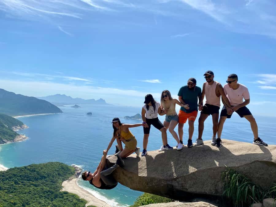 Rio de Janeiro: Pedra do Telégrafo trail and beach stop - The beach stop on the return: Prainha, Grumari, and more