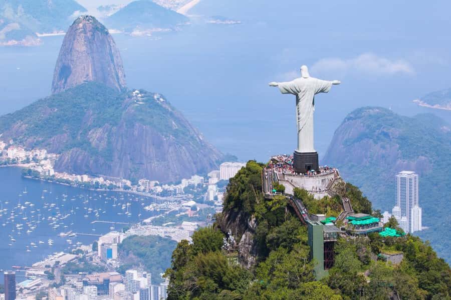 Rio de Janeiro: Rio's Icons Guided Tour with Tickets & Lunch - Christ the Redeemer: what you get from guided timing