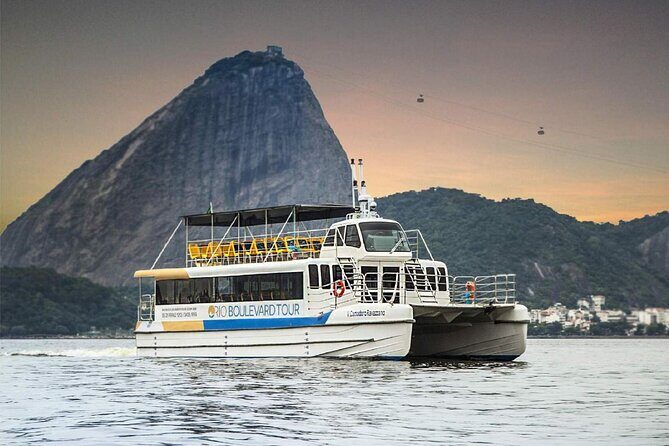 Rio de Janeiro Sightseeing Cruise with Morning and Sunset Option - The Guanabara Bay route: islands, bridges, and landmark after landmark