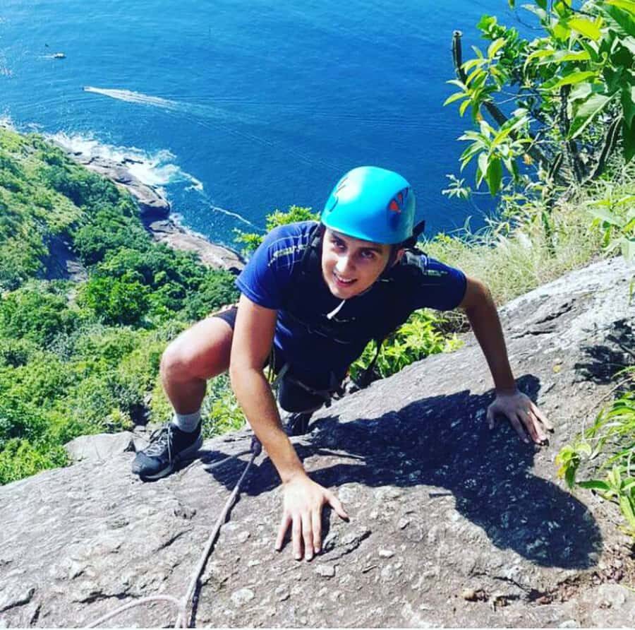 Rio De Janeiro: SUGARLOAF MOUNTAIN HIKE & CLIMB - Down through the reserve: Rocky steps, tropical plants, and careful footing