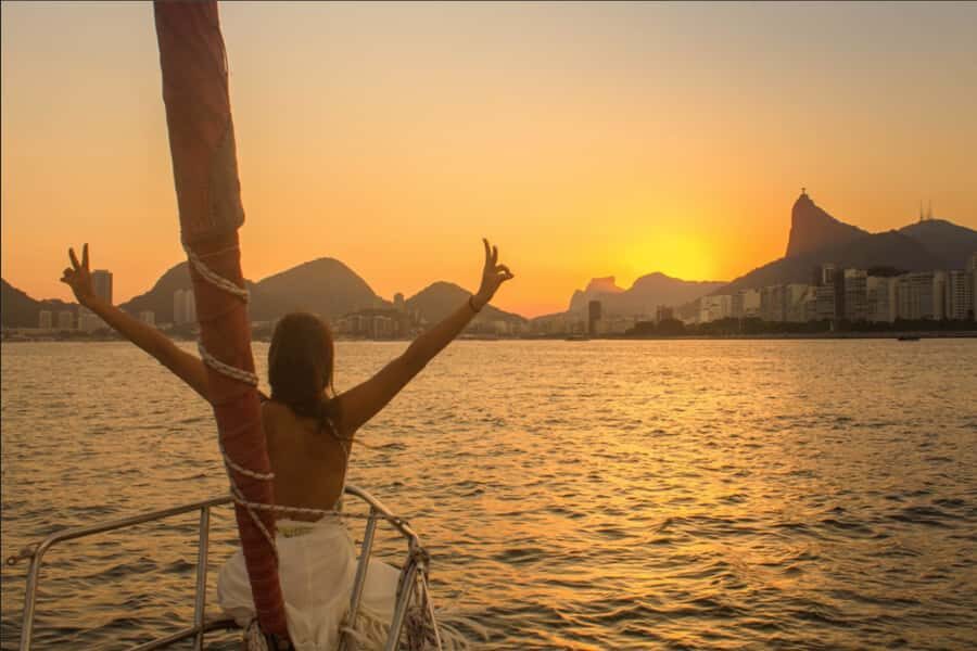 Rio de Janeiro: Sunset Sailing Tour - Entering Marina da Glória and finding the boat called Chama