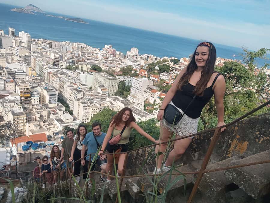 Rio de Janeiro: the biggest favela tour in Rio, lest go! - Stop one: the hill and the first big sense of place