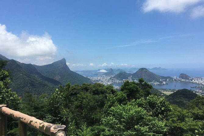 Rio de Janeiro Tijuca Rainforest Hike with Waterfalls and Caves - Mirante das Canoas: the viewpoint warm-up before the jungle
