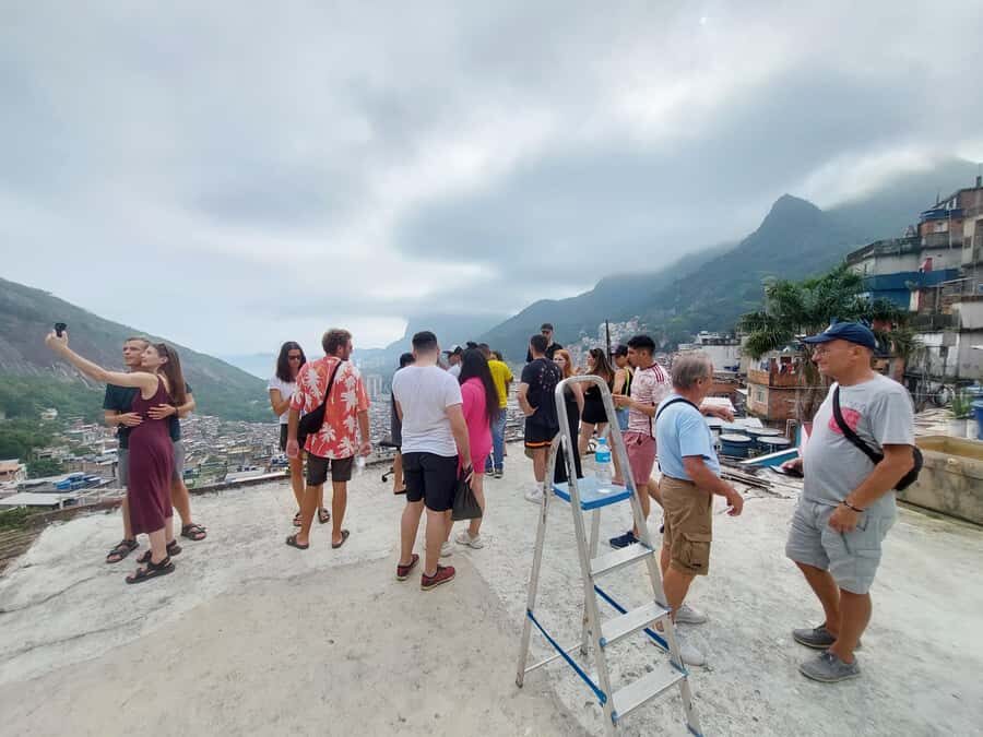 Rio Favela Tour - The moto-taxi ride: fun, fast, and part of the story