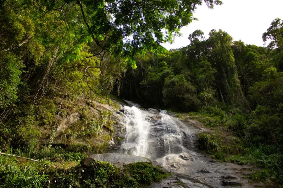 Rio: Half-Day Jeep Tour at Floresta da Tijuca - Vista Chinesa: a monument viewpoint with story behind it