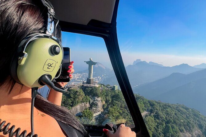 Rio : Helicopter tour at Christ the Redeemer - 30 minutes - Where you start: Helicopter Rio in Barra da Tijuca