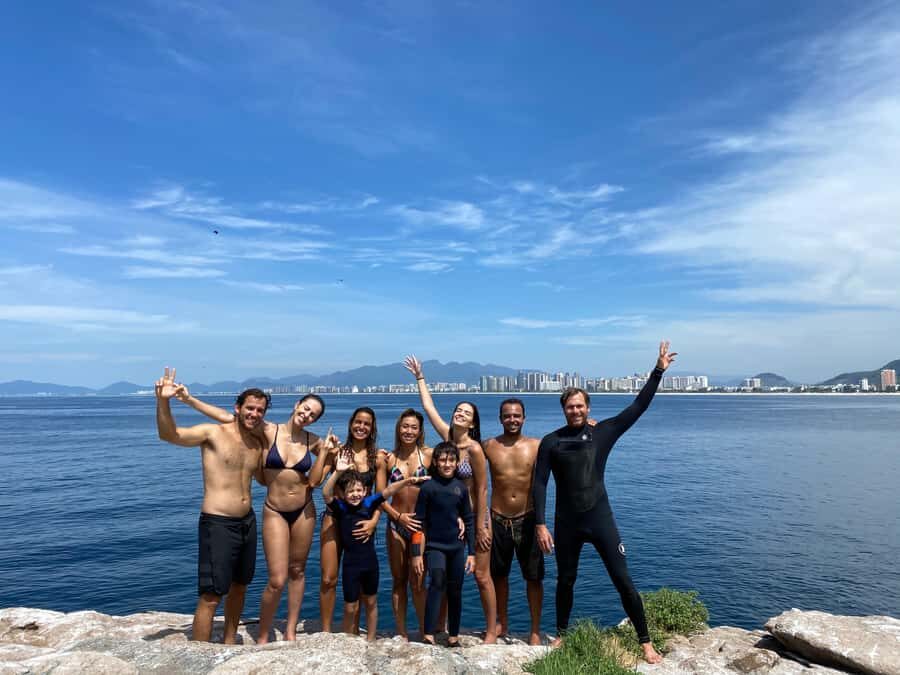 Rio: Snorkel & Swim with Turtles Tour at Tijuca Islands - Island time and the 30-minute walk when seas cooperate