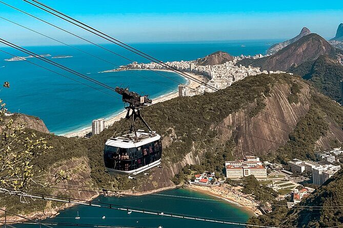 Rio's City Tour - Tickets for Christ, Sugar Loaf & Lunch included - Christ the Redeemer: The Van Ride, The Stairs, and the Forest Views