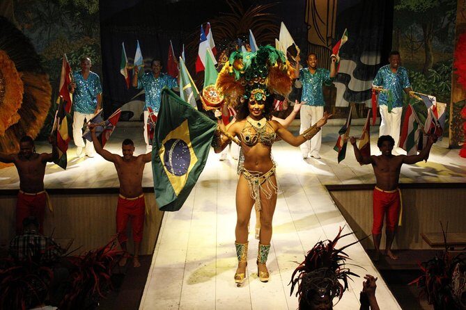 Samba Show Admission & Transfer with Dinner Option - Where You Actually Go: Leme Churrascaria and Fashion Mall Theater