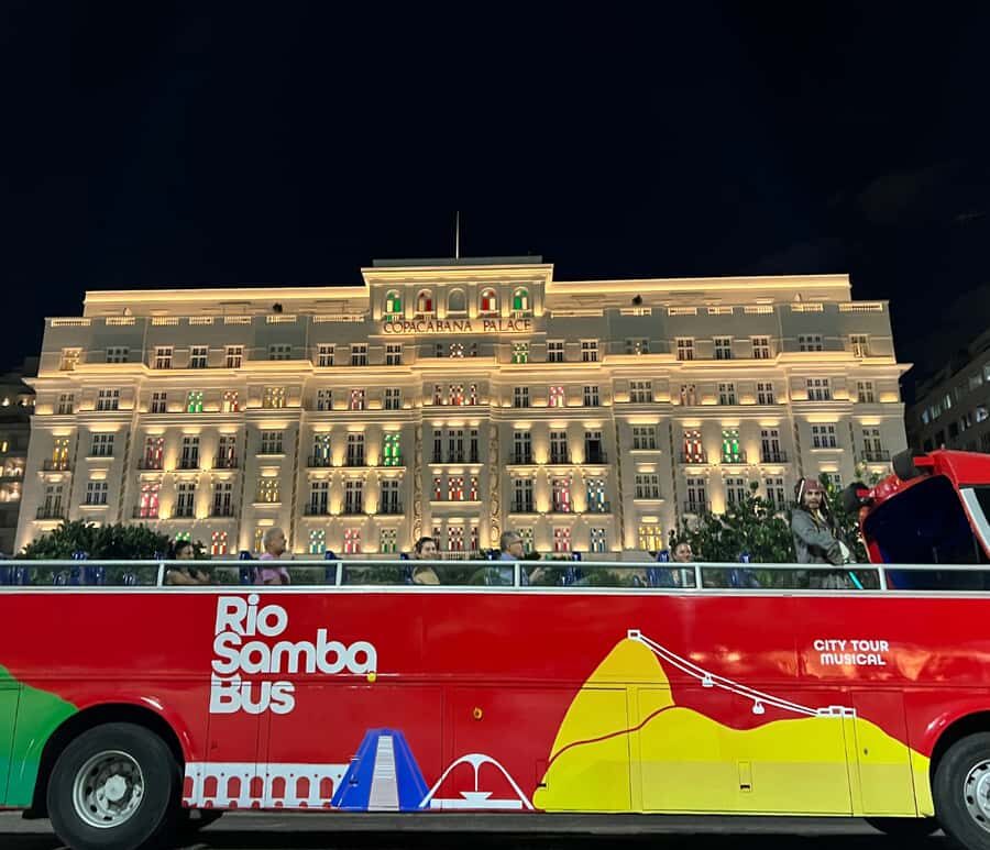 Skyline Night Tour Rio de Janeiro - Panoramic City Tour Rio Samba Bus - What You’ll See: Lapa Arches, Cathedral, Centro Waterfront, and More