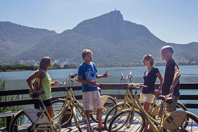 Small-Group Urban Bike Tour in Rio de Janeiro - The Copacabana Palace viewpoint: a classic Rio moment up close
