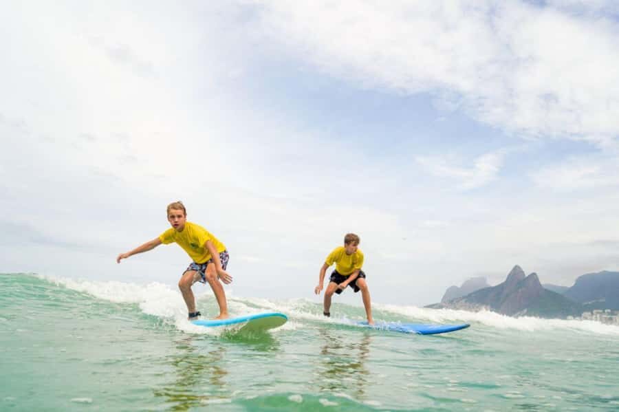 Surf lessons: in Arpoador in Ipanema. - The Sand Session: Learn the Sea by Watching It